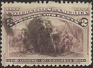 # 231 BROWN VIOLET USED LANDING OF COLUMBUS SCV-0.30