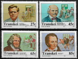 South Africa - Transkei #267-70 MNH Set - Medical Pioneers