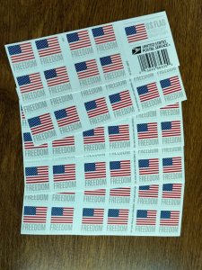 2023 flag Forever Stamps 5 Booklets 100 pcs in total