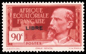 French Equatorial Africa #106  MNH - Stamps of 1936-40 Overprinted (1940)