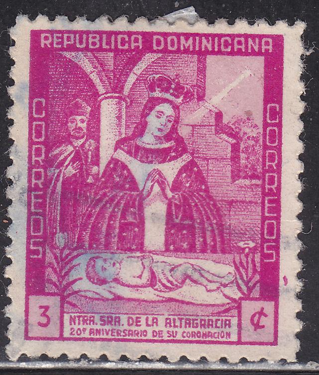 Dominican Republic 385 Virgin of Altagracia 1942