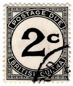 (I.B) British Guiana Postal : Postage Due 2c