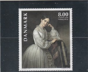 Denmark  Scott#  1607  Used  (2012 Portrait of Johanne Luise Heiberg)