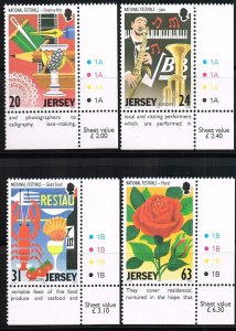 Jersey 1998,Sc.#840-3 MNH Europa (C.E.P.T.) 1998 - National Festivals