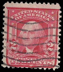 # 319 Used Shifted Or Double Transfer Variety Carmine George Washington Type I