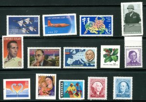 US 1997 Commemorative Year Set 103 stamps including 4 Sheets, Mint NH, see scans