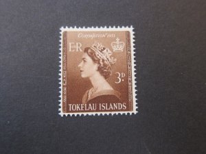 Tokelau 1953 Sc 4 MH