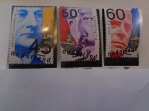 Netherlands  # 594-96  MNH