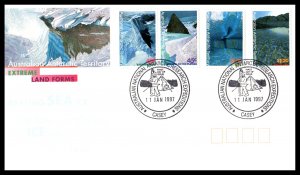 Australian Antarctic Territory L98-L101 U/A FDC