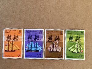 Turks & Caicos Scott #311-4 MNH