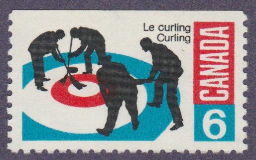 490 Curling -   MNH