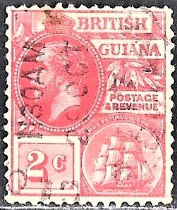 BRITISH GUIANA #179 - USED  - 1913 - BRGU012