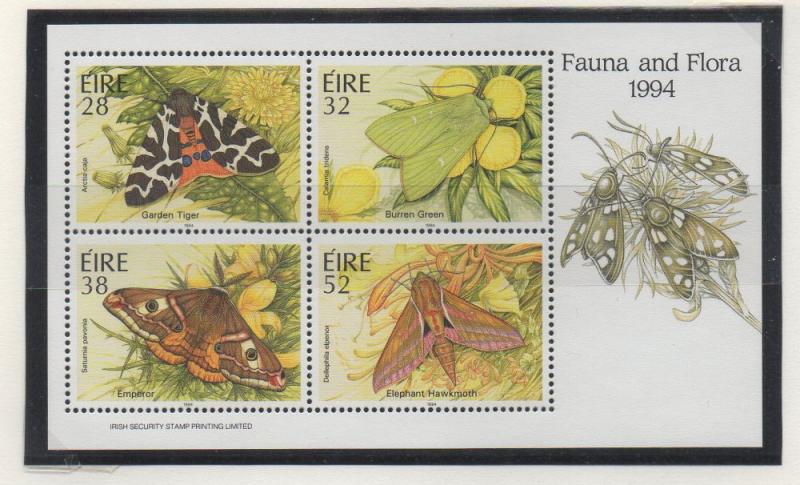 Ireland Sc 934a 1994 Moths stamp sheet mint