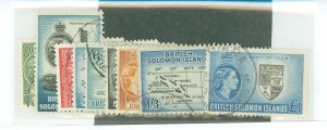 Solomon Islands (British Solomon Islands) #92-7/99-100/105 Used Single