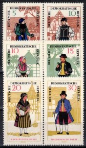 Germany DDR - Scott 859-864 MNH