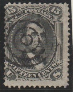 U.S. Scott #98 Lincoln Stamp - Used Single