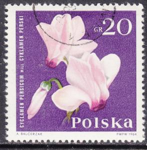 Poland 1279 Cyclamen 1964