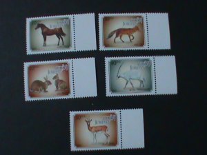 JORDAN-2009- SC#1994-8 LOVELY  ARIBA ANIMALS MNH VF WE SHIP TO WORLDWIDE