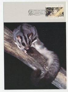 Maximum card Australia 1992 Squirrel Glider