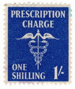 (I.B) Elizabeth II Revenue : Prescription Charge 1/-