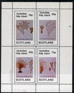 Eynhallow 1982 Sea Weed perf  set of 4 values (10p to 75p...