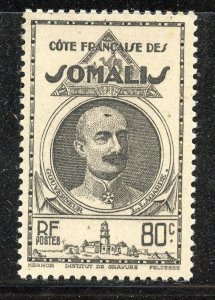 Somali Coast # 163, Mint Hinge Remain.