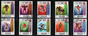 Yemen ~ Kingdom ~ 1972 Olympic Games ~Munich ~ CTO, HMR, MX