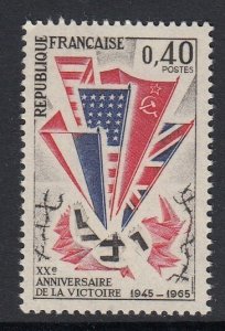 France 1121 WWII Victory 20th mnh