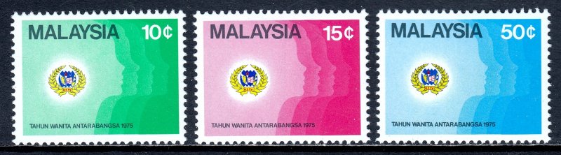 Malaysia - Scott #131-133 - MNH - SCV $3.05