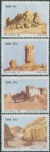 South West Africa 1986 SG459-462 Rock Formations set MLH