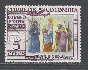 Colombia Sc # C262 used (BBC)
