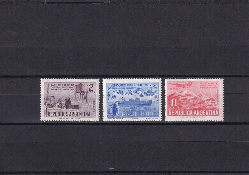 SA07a Argentina 1965 National Territory of Tierra del Fuego mint stamps