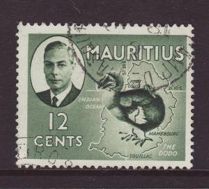 1950 Mauritius 12c Dodo Fine Used