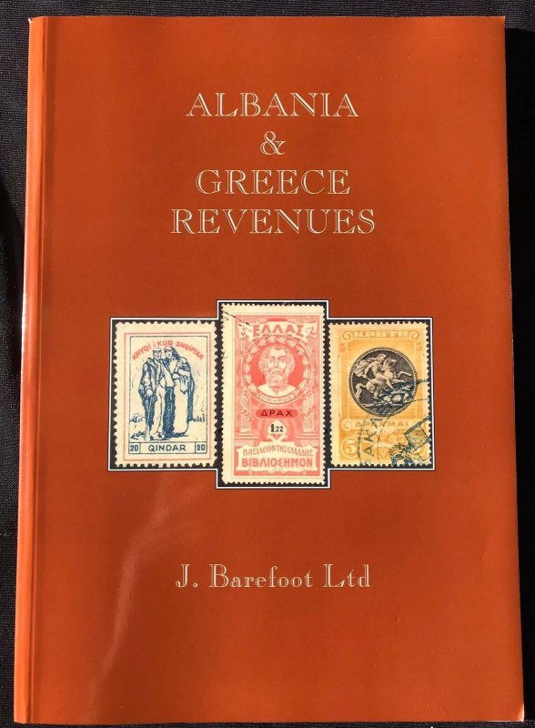 ALBANIA & GREECE Epirus Crete 2002 Barefoot Revenues Stamp Catalogue(118 Pages