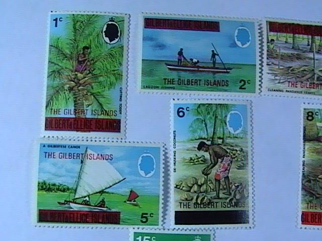 THE GILBERT ISLANDS # 253-266-MINT/NEVER HINGED-COMPLETE SET----QEII----1976