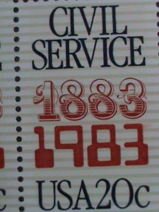 ​UNITED STATES-1983 SC#2053 CIVIL SERVICE   MNH BLOCK OF 4 VERY FINE