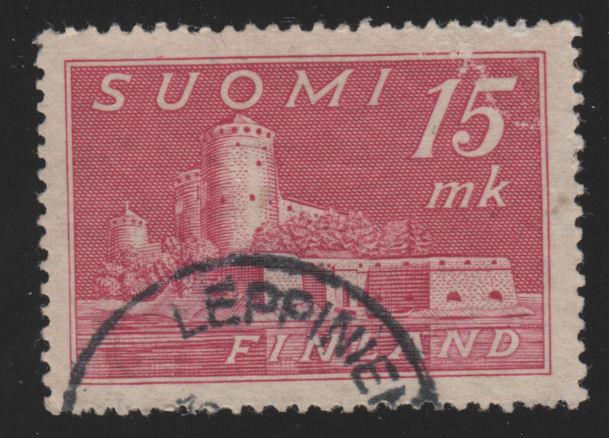 Finland 247 Castle in Savonlinna 1945