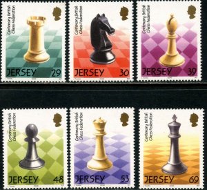 Jersey 2004 - Chess Federation -   MNH set # 1106-1111