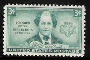 United States Scott # 0974 Juliette Low Issue, Unused