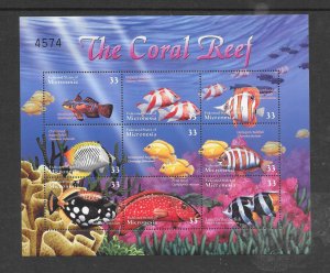 FISH - MICRONESIA #399-400 MNH