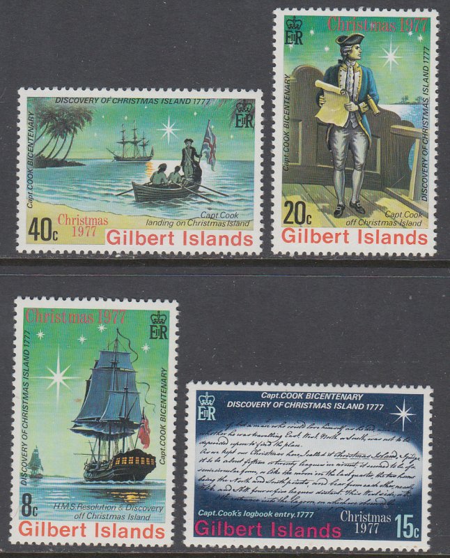 Gilbert Islands 300-303 MNH VF