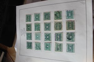 US WINE REVENUE RE83a TO RE101 USED  SET OF 20