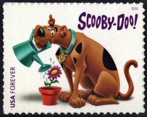 SC#5299 (50¢) Scooby-Doo! Single (2018) SA