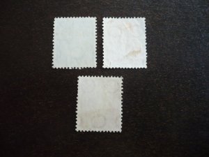 Stamps - Netherlands - Scott# 216-218 - Used Part Set of 3 Stamps