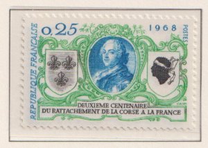 France   #1222  MNH  1968  Louis XV