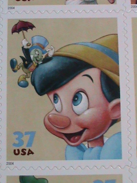 ​UNITED STATES-2004 SC# 3865-8 DISNEY CARTOON -FRIENDSHIP MNH SHEET VERY FINE