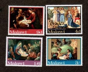 Malawi # 91-94 Mint Christmas!