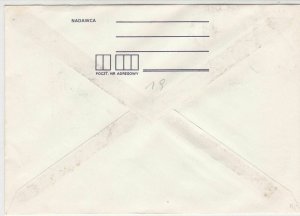 Poland 1989 Polar Expedition Registered Ice Station Stamps Cover ref 23146 