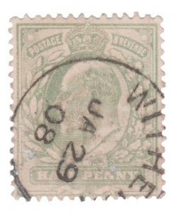 GREAT BRITAIN 1902 - 11. SCOTT # 127. USED.