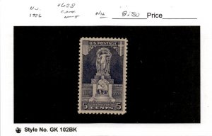 United States Postage Stamp, #628 Mint NH, 1926 John Ericsson (AE)
